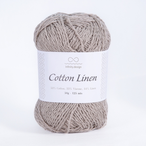 Пряжа Infinity Cotton Linen 2541 беж