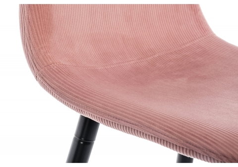 Барный стул Lada розовый 47*47*107 Черный /Розовый