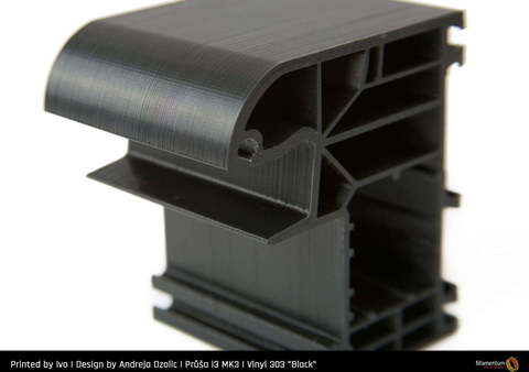 Пластик для 3D-принтера Fillamentum Vinyl 303 Black