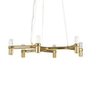 Люстра Crown Plana Minor 6 Gold D80