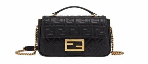 Сумка Fendi Midi Baguette на цепочке