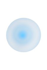 Голубая, светящаяся в темноте анальная втулка Kyle Glow - 10 см. - 