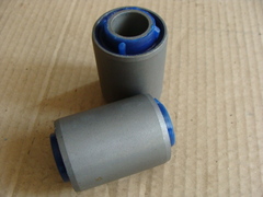 Шарнир резино-металлический рессоры УАЗ 3163, 3741 2 шт. полиуретан (ПИК синий)