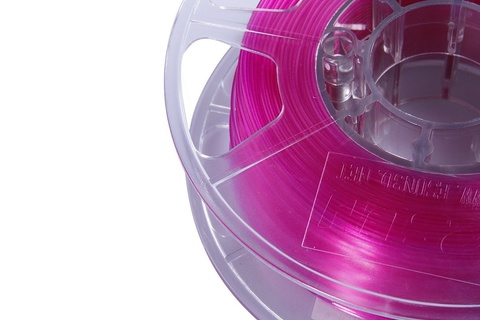 Катушка PLA-пластика ESUN 1.75 мм 1кг., прозрачно-пурпурная