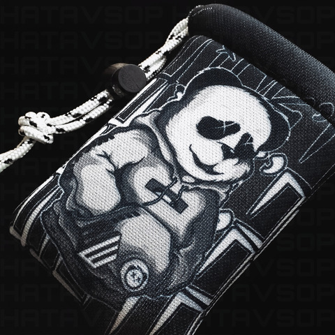 Nacht X WICK'D Collab Neoprene Pouch