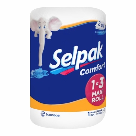 Полотенца бумажные SELPAK Comfort Maxi ТУРЦИЯ