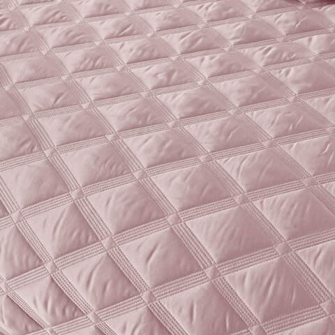 Покрывало 230x250 и 2 наволочки 50х70 Sofi De MarkO Шармель розовое