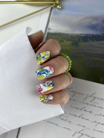 Пленки для маникюра IBDI NAILS 35 BLAZE EXOTIC