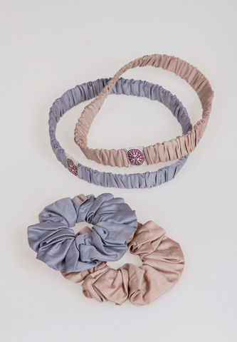 Резинка сатиновая для волос Luxberry в ассортименте