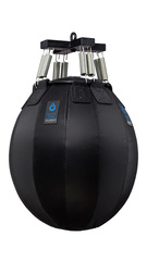 Водоналивная боксерская груша BIG WATER PEAR Filippov 65см/50см/75-80кг, черный