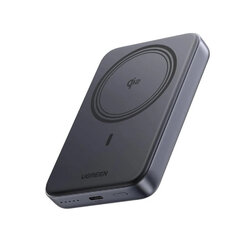 Внешний аккумулятор  UGREEN PB763 (55135B) Magnetic Wireless Power Bank Qi2, серый космос