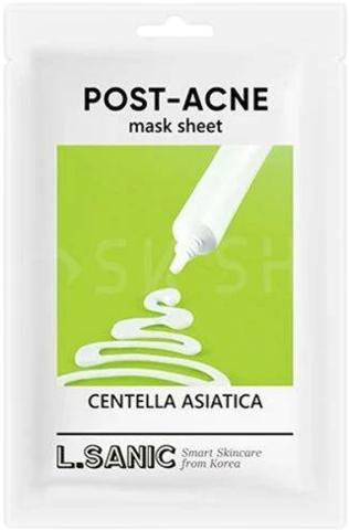 Lsanic Маска тканевая с экстрактом центеллы азиатской для проблемной кожи Centella Asiatica Post-Acne Mask Sheet