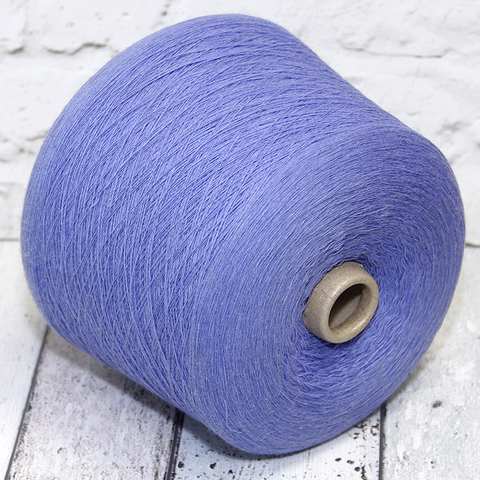 Меринос с альпакой WOOLYARNS 2600 синий джинсовый