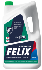Антифриз Felix зеленый G12++JDM 5 кг