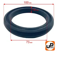 Кольцо фрикцонного диска UNITED PARTS для снегоотбрасывателя d100х73мм, толщина 14мм (аналог KCM24-02-13 / KCM24-02-13-RR)
