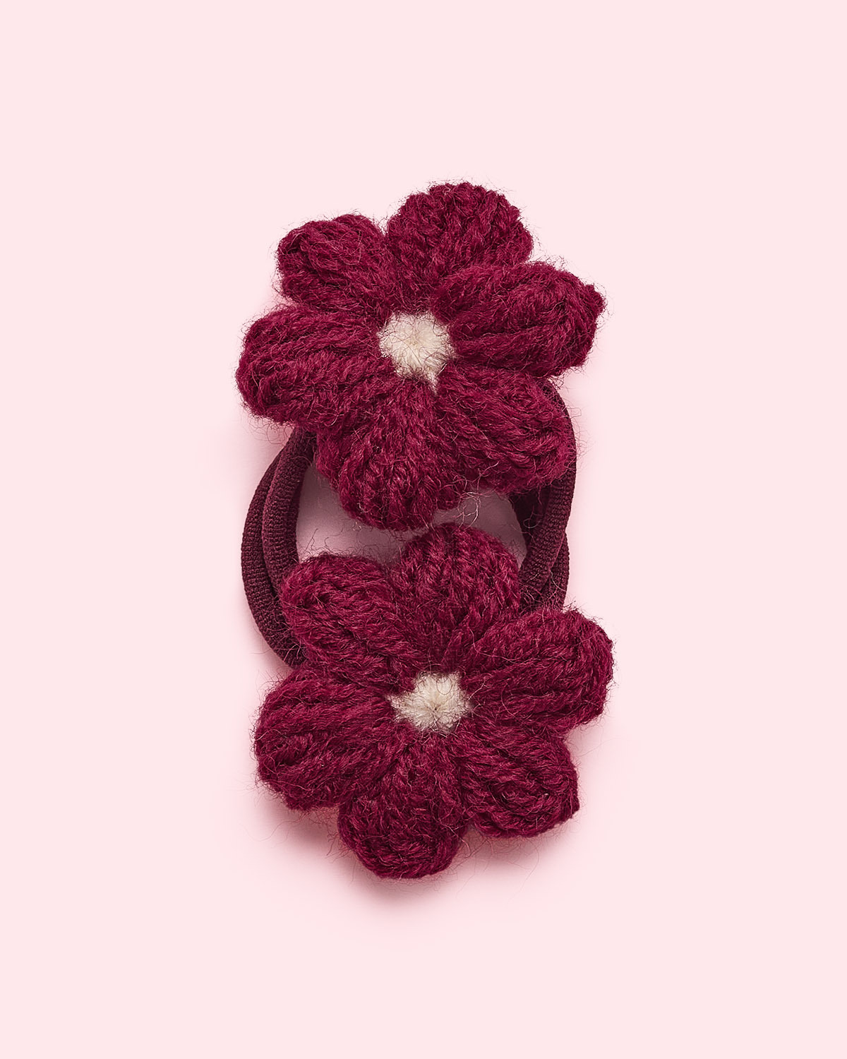 Вязаный бантик FLOWER (2 шт.)