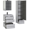 Aquanet 212878 Тумба с раковиной Aquanet Верона 58 белый (подвесная 2 ящика) (212878)