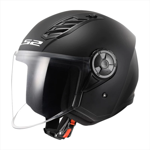 Мотошлем AIRFLOW 2 чёрный глянцевый XL