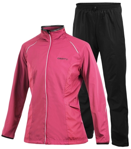 Женский костюм для бега Craft Active Wind Pink