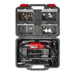 ЗУБР 160 Вт, d 3.2 мм, 41 предмет, электрический гравер, кейс (ЗГ-160 КН41)