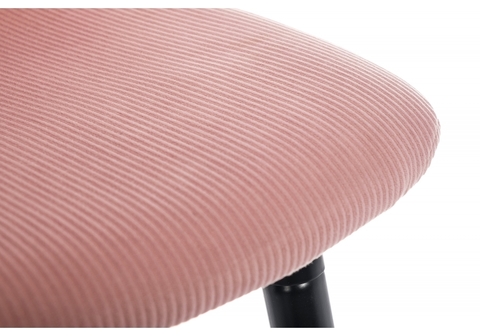Барный стул Lada розовый 47*47*107 Черный /Розовый