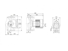 Циркуляционный насос Grundfos MAGNA 3 40-120 F 250 (97924270)