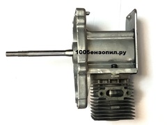 Картер в сборе с поршневой для бензокосы 25 сс с передним стартером