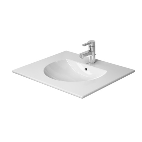 Duravit Darling New Раковина для мебели с перел., с 1 отв. под смес., 630x520мм, Цвет: Белый 499630000