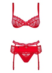 Комплект из 3 частей OBSESSIVE HEARTINA Set