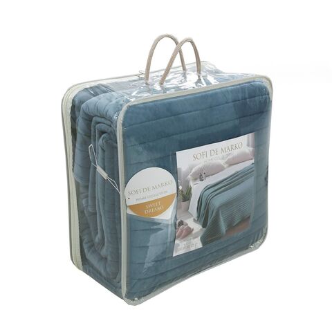 Плед 160х220 Sofi De MarkO Либерти сиреневый