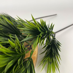 Ветка Ананаса, искусственная зелень, 47 см, набор 2 ветки.