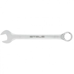 15219 Ключ комбинированный, 32 мм, CrV, матовый хром//Stels