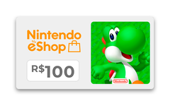 Карта оплаты Nintendo 100 BRL Brazil [Цифровая версия]