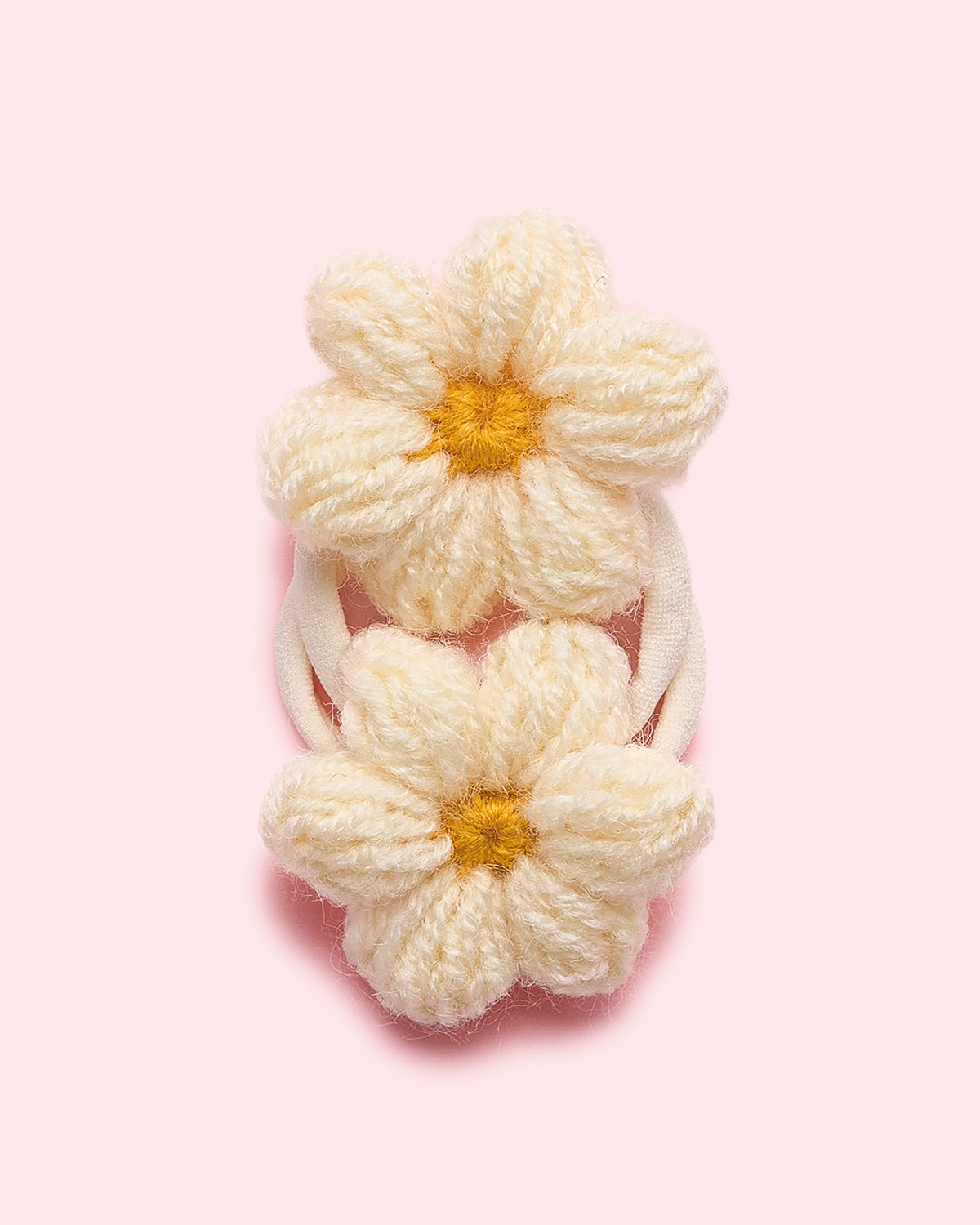Вязаный бантик FLOWER (2 шт.)