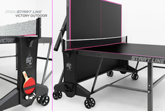 Стол теннисный VICTORY 6 Всепогодный Black