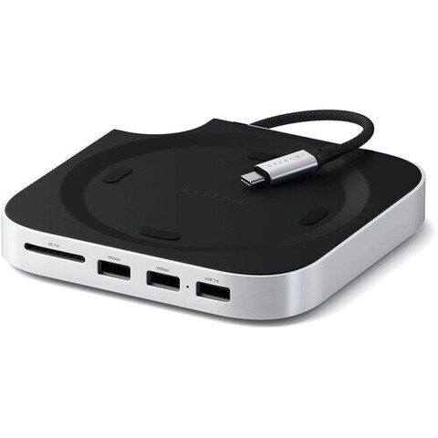 Док-станция Satechi Stand & Hub with M.2 SSD Enclosure Apple Mac Mini M4