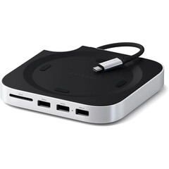 Док-станция Satechi Stand & Hub with M.2 SSD Enclosure Apple Mac Mini M4