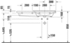 Раковина мебельная Duravit P3 Comforts 2334100000