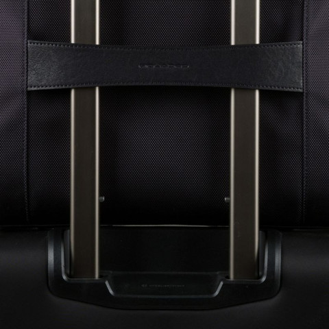 Сумка Piquadro Brief, чёрный, кожа натуральная/ткань (CA3339BR/N)