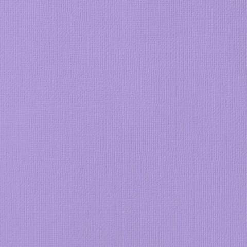 Текстурированный кардсток 30х30 American Crafts Textured Cardstock - Цвет Lavender