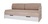 Софа 2 спинки с выдвижными ящиками Камея (Встроенное, Дуб Сонома, ЛДСП Белый глянец