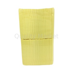 Салфетки бумажная 400л ЖЕЛТЫЙ ИНТЕНСИВ Эксклюзив 8уп