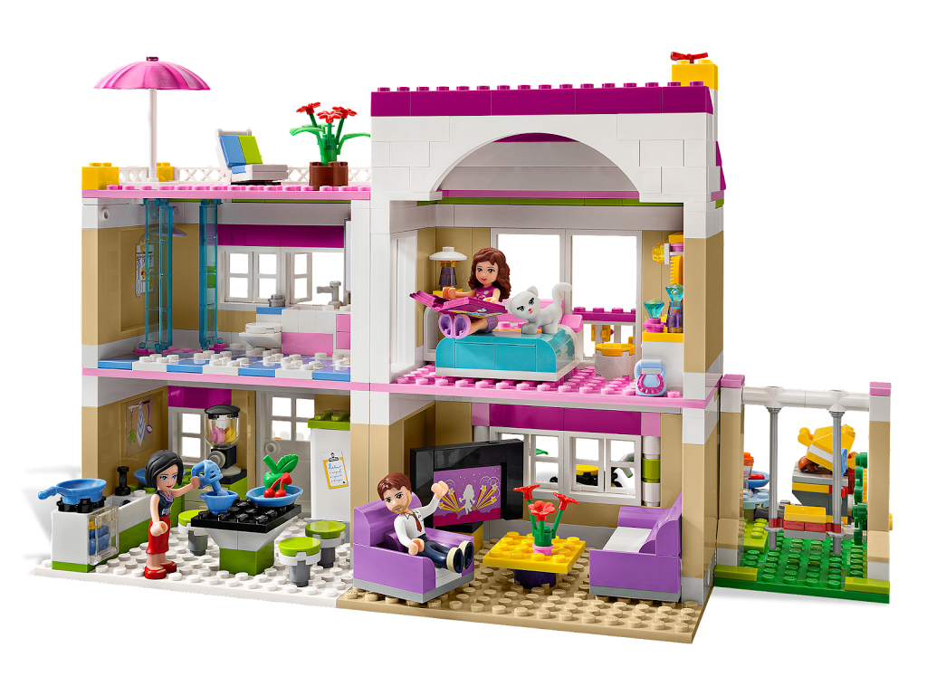 LEGO Friends: В гостях у Оливии 3315 - купить по выгодной цене |  Интернет-магазин «Vsetovary.kz»