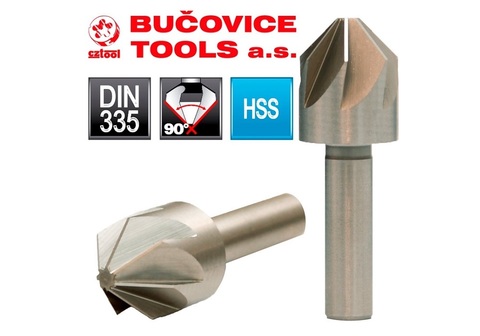 Зенковка ц/х 90° 8,0мм HSS 5z DIN335A L48мм d6мм M4(AF) Bucovice(CzTool) 736080