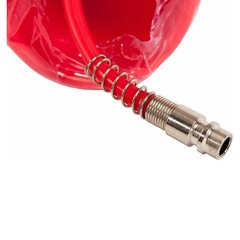 Шланг пневматический QUATTRO ELEMENTI 10 метров, спиральный, разъем EURO (770-940)