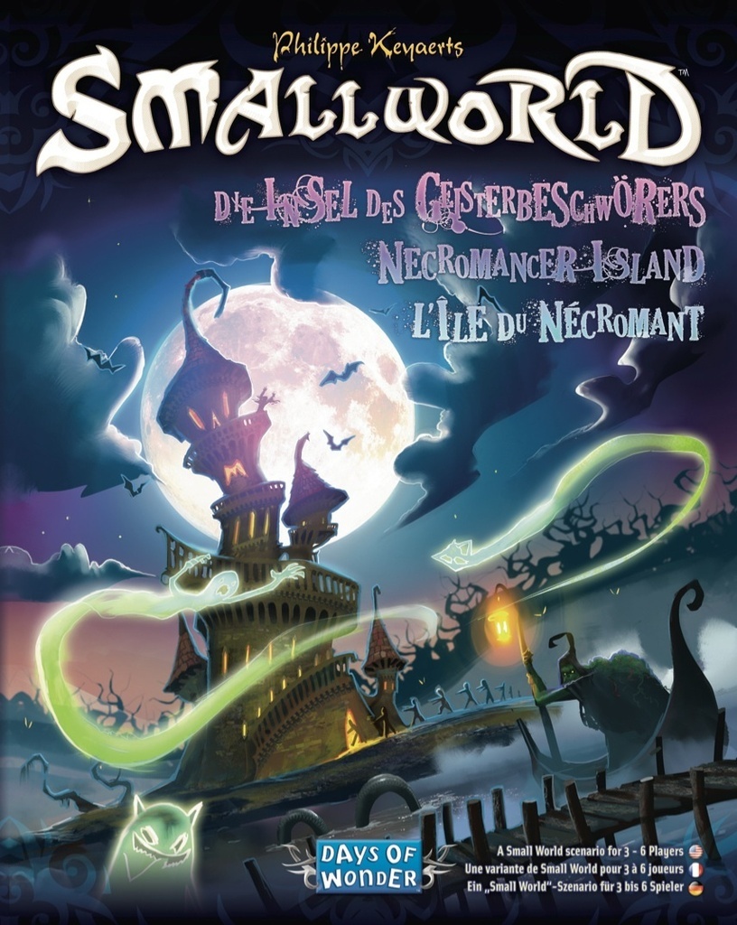 Small World - Necromancer Island в интернет-магазине bgames.ru. Бесплатная  доставка. Скидки.