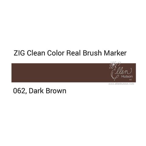 Маркер акварельный ZIG Clean Color Real Brush- штучно - 062