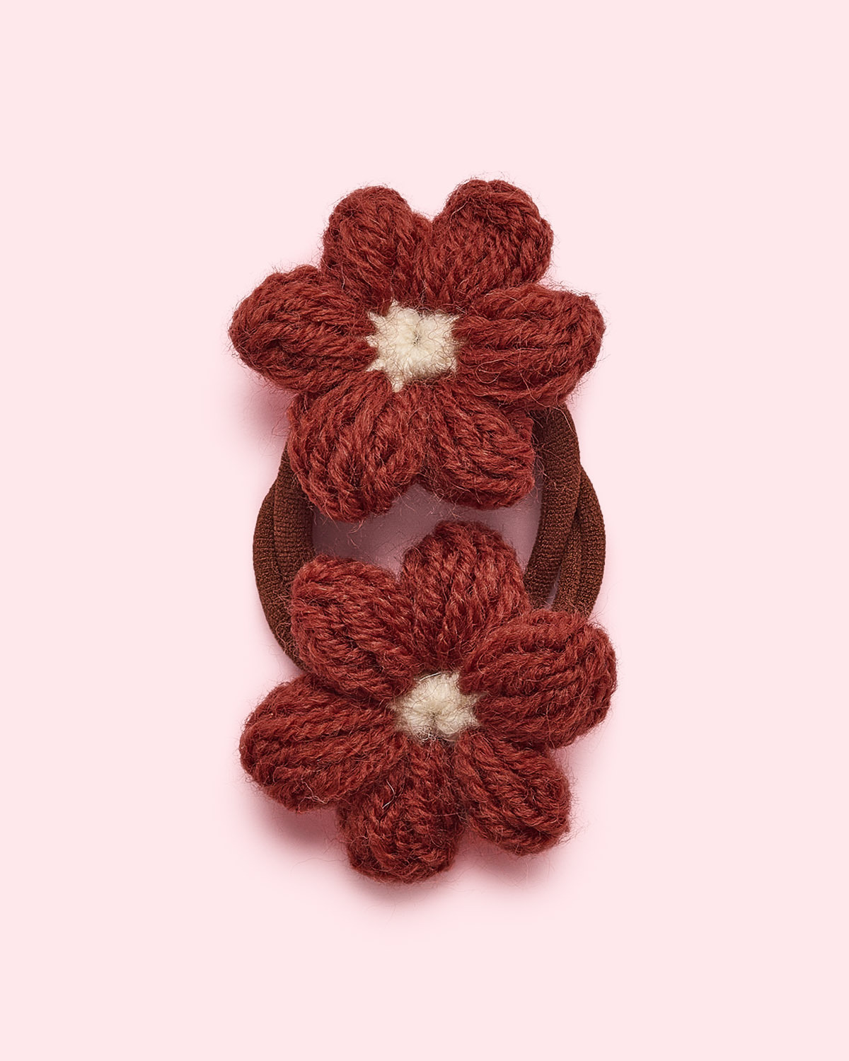 Вязаный бантик FLOWER (2 шт.)