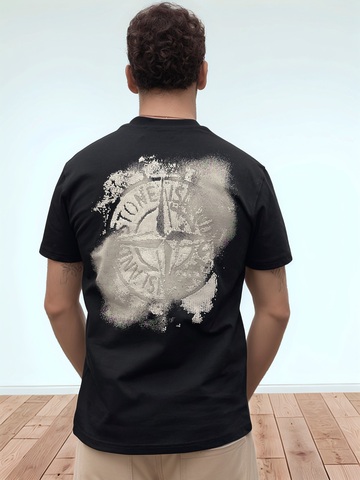 Футболка stone island 634806bl