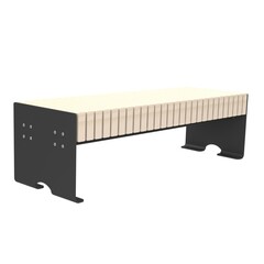 Скамья парковая PO-1507, 1507*500*443 мм.